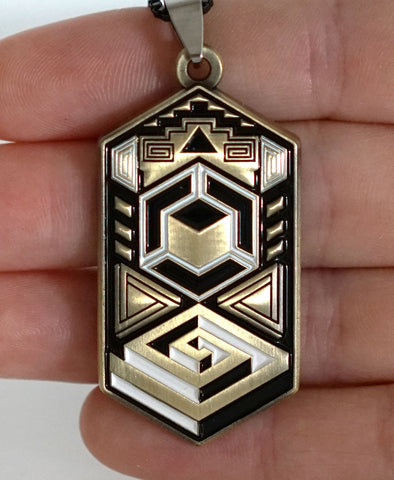 Enigmatology Pendant by Melanie Farris