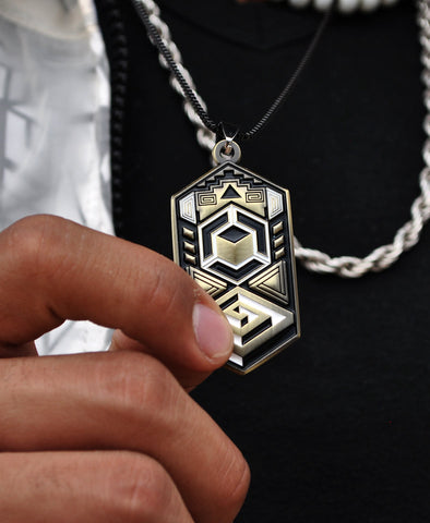 Enigmatology Pendant by Melanie Farris