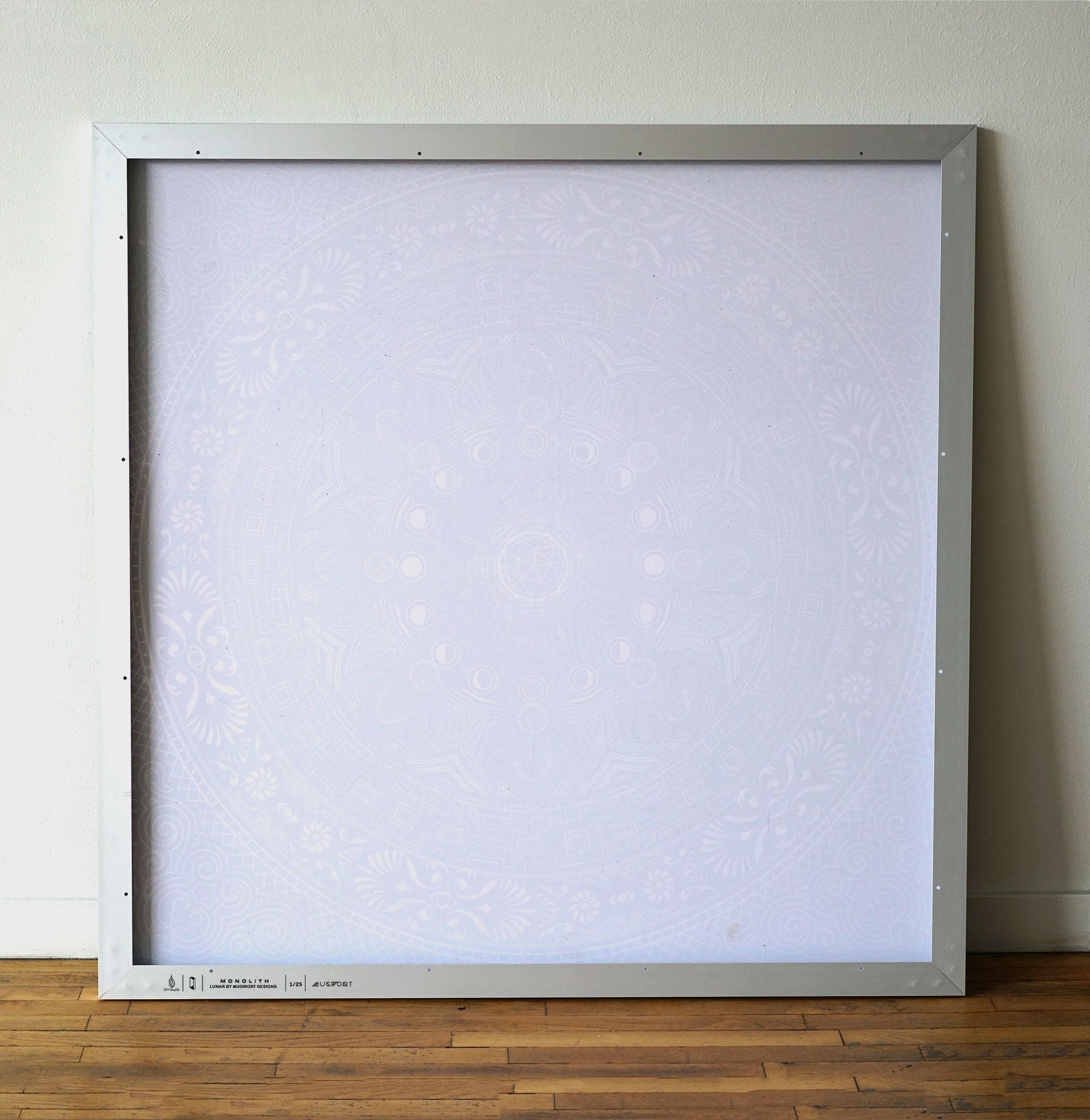 Lunar Monolith Framed Print by Mugwort Designs