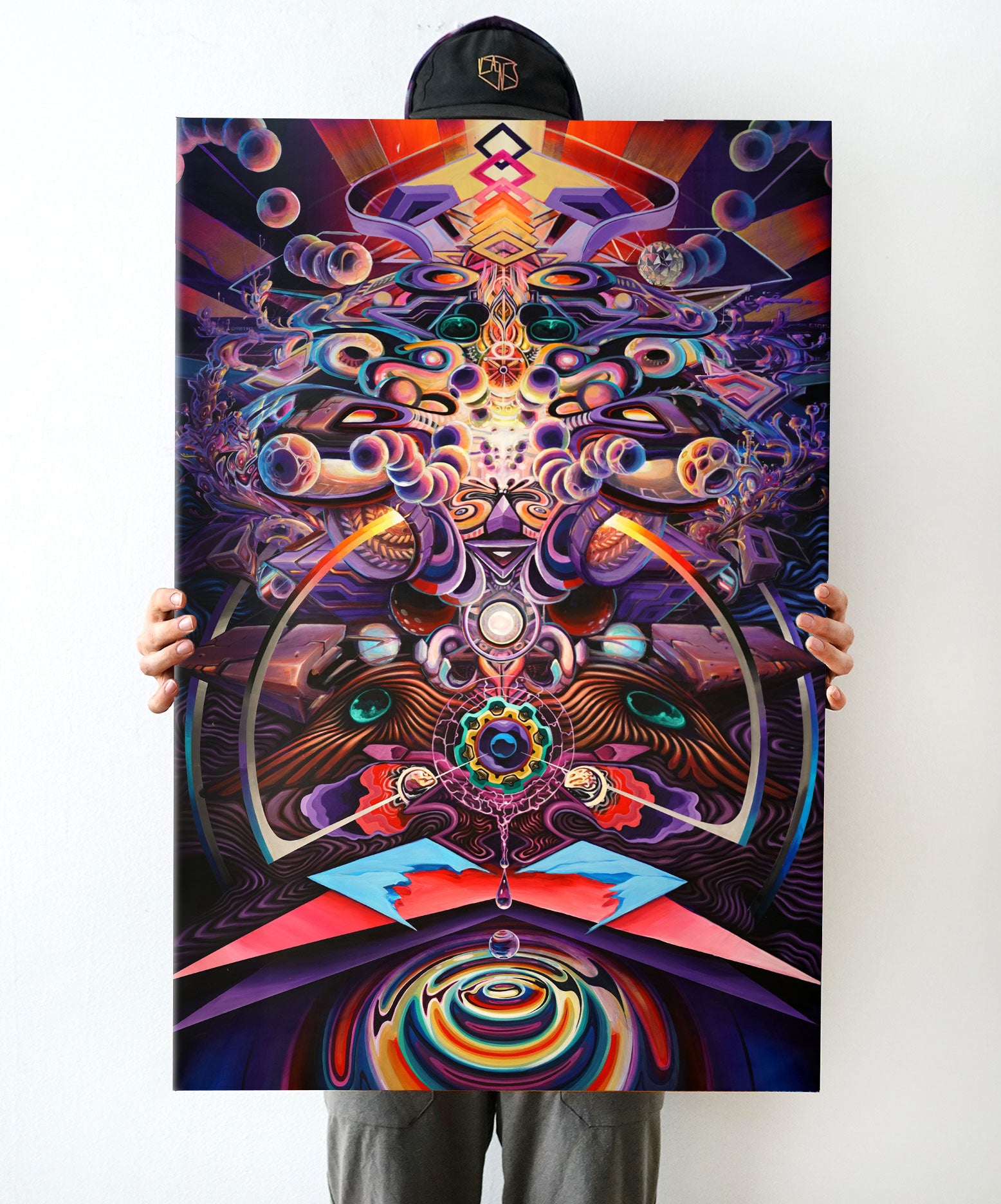 Monolith Stretched Canvas by Apex Collective