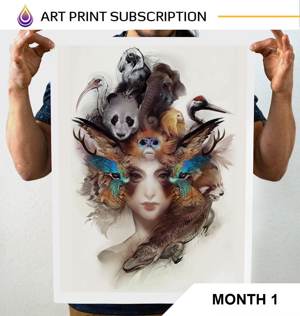 Vision Syndicate Monthly Art Subscription