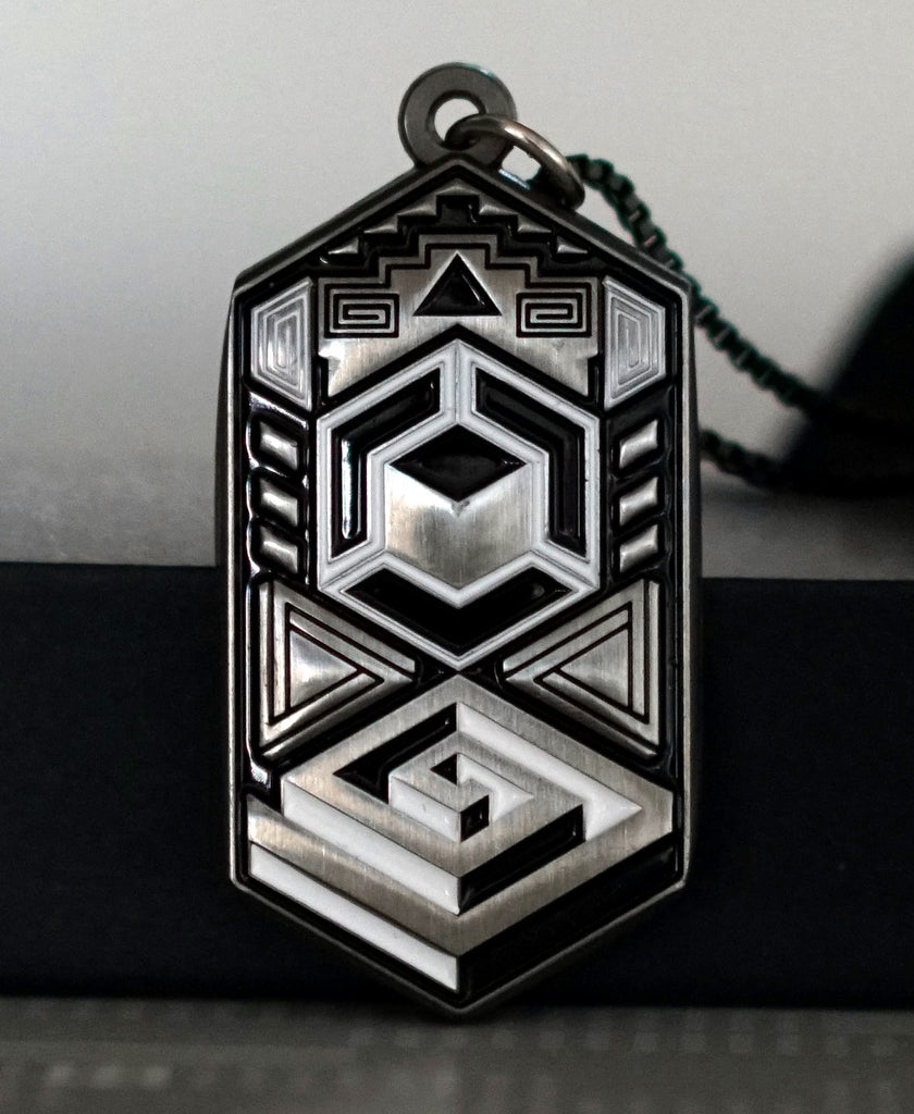 Encryption Pendant by Melanie Farris