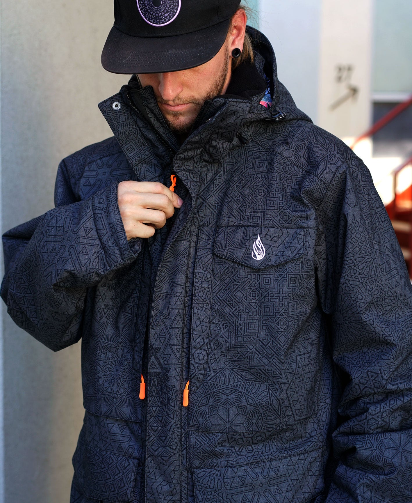 Navigation Onyx Jacket by Threyda