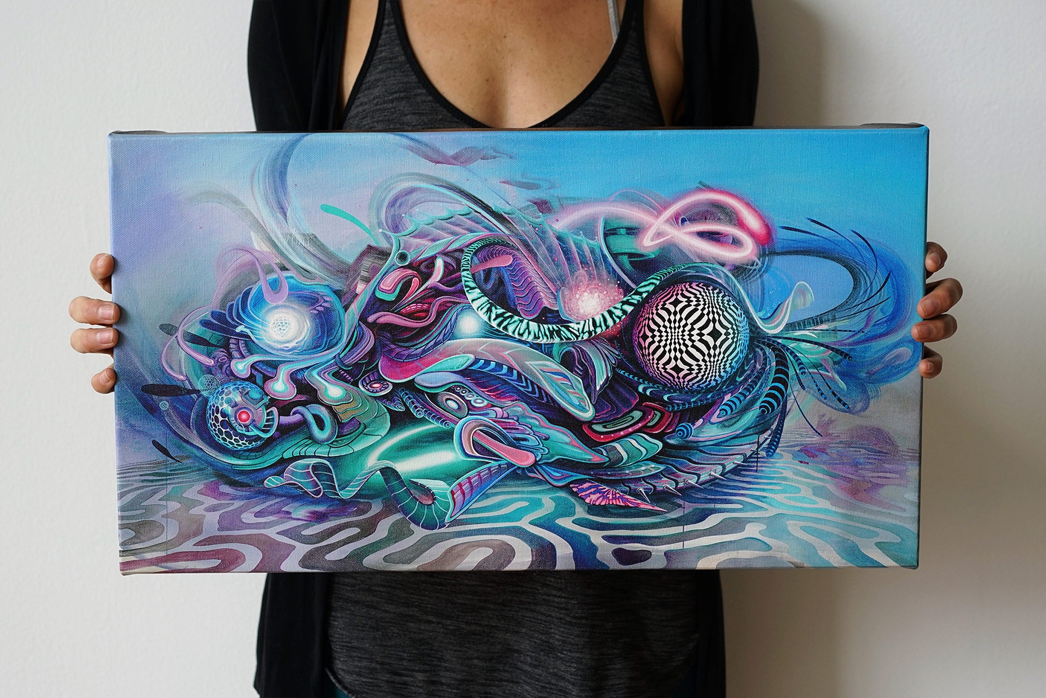 Oracle Mini Stretched Canvas by Threyda x Apex Collective