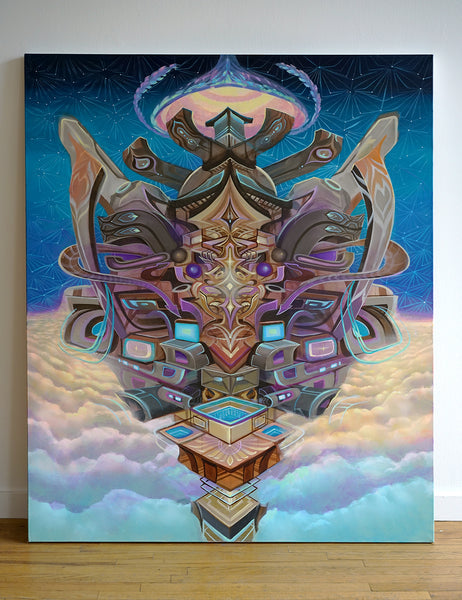 Original Painting Collaboration by Jake Amason x Peter Westermann x Seth McMahon x Stephen Kruse