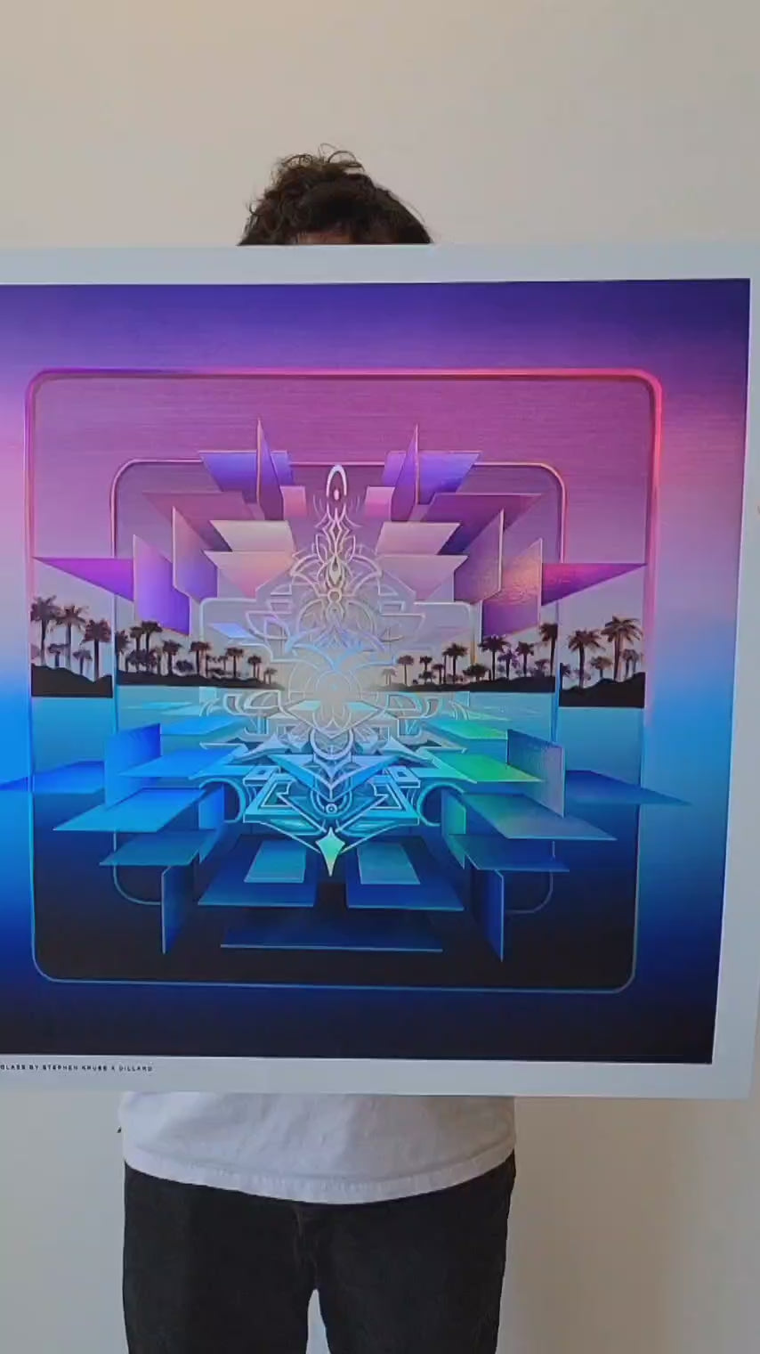 Looking Glass Holographic Print by Stephen Kruse x Dillard