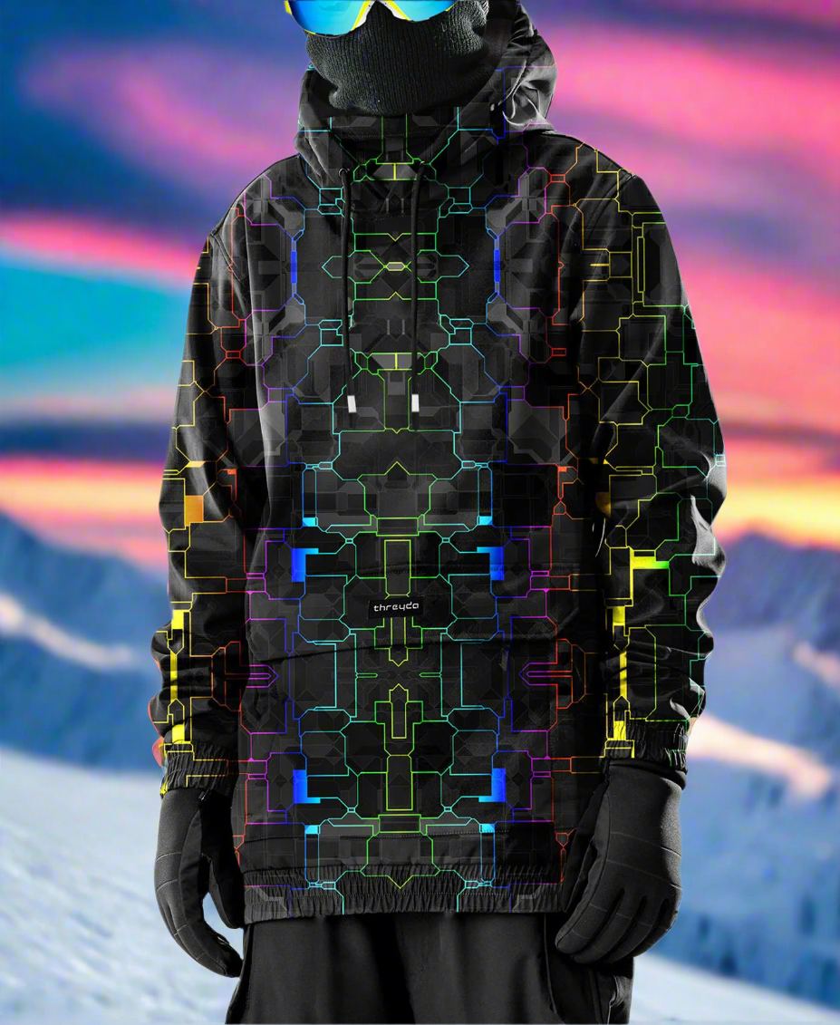 Prism Waterproof Pullover Jacket by Glass Crane