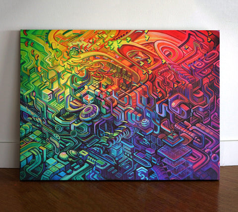 Resonance Stretched Canvas by Threyda x Apex