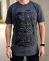 Rainbow Serpent Screenprint Tee by Ben Lopez