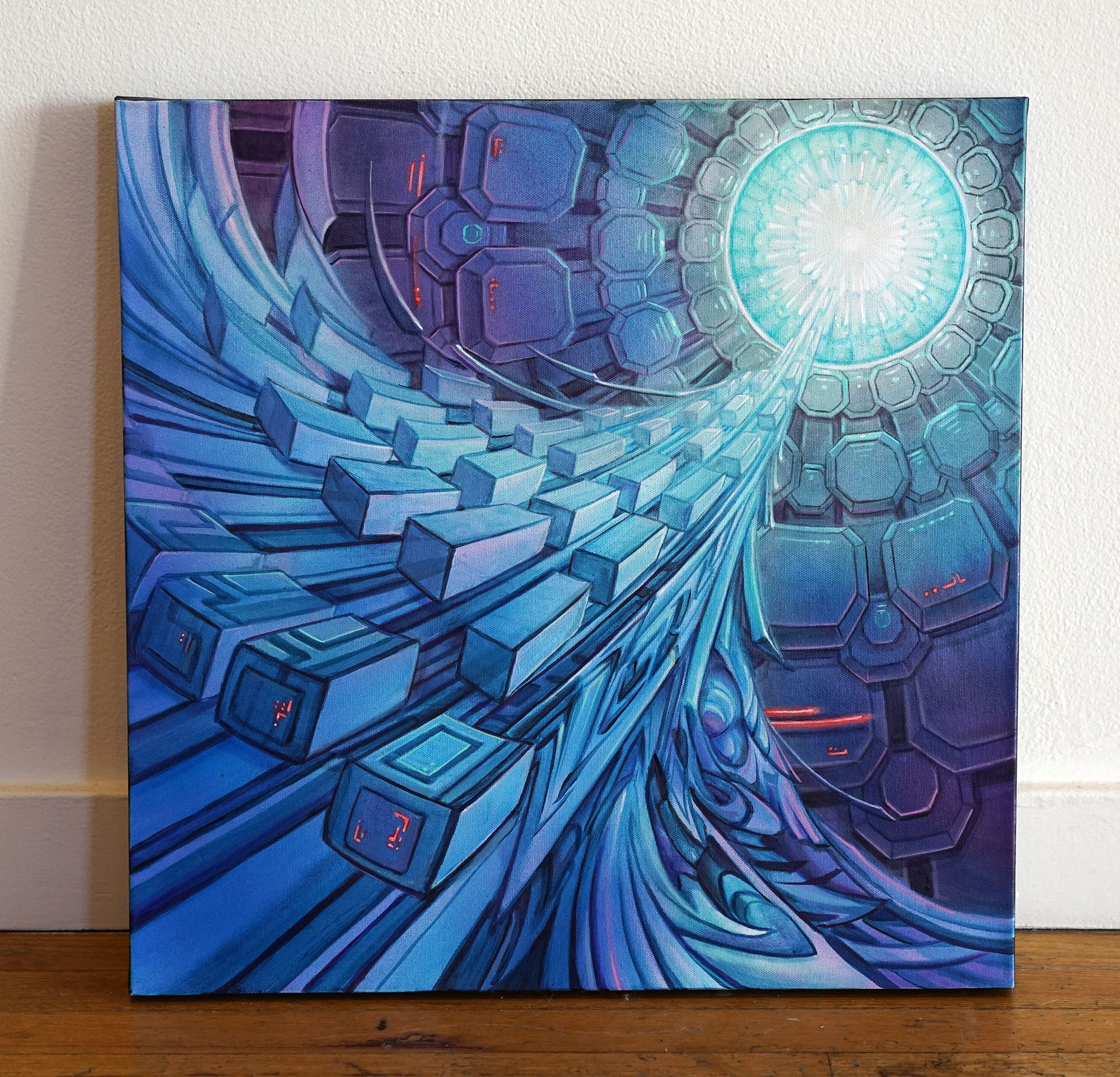 Transformer Original Painting by Seth McMahon - 72 HOUR AUCTION