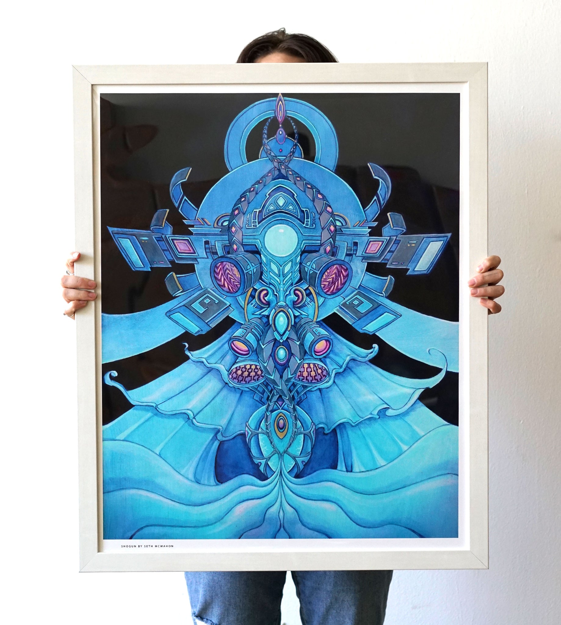 Shogun Custom Framed & Signed Print by Seth McMahon