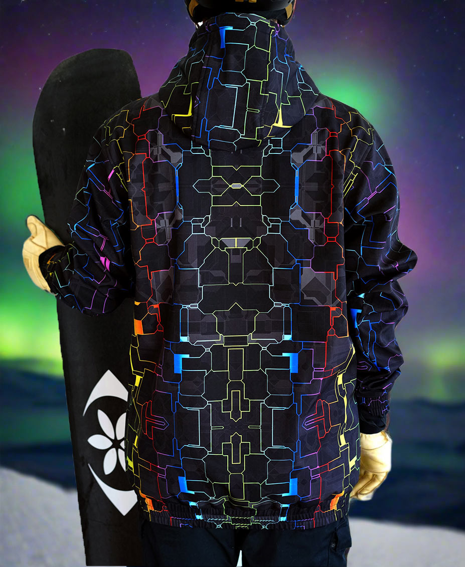 Prism Waterproof Pullover Jacket by Glass Crane