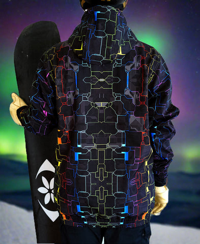 Spectral Waterproof Pullover Jacket by Glass Crane