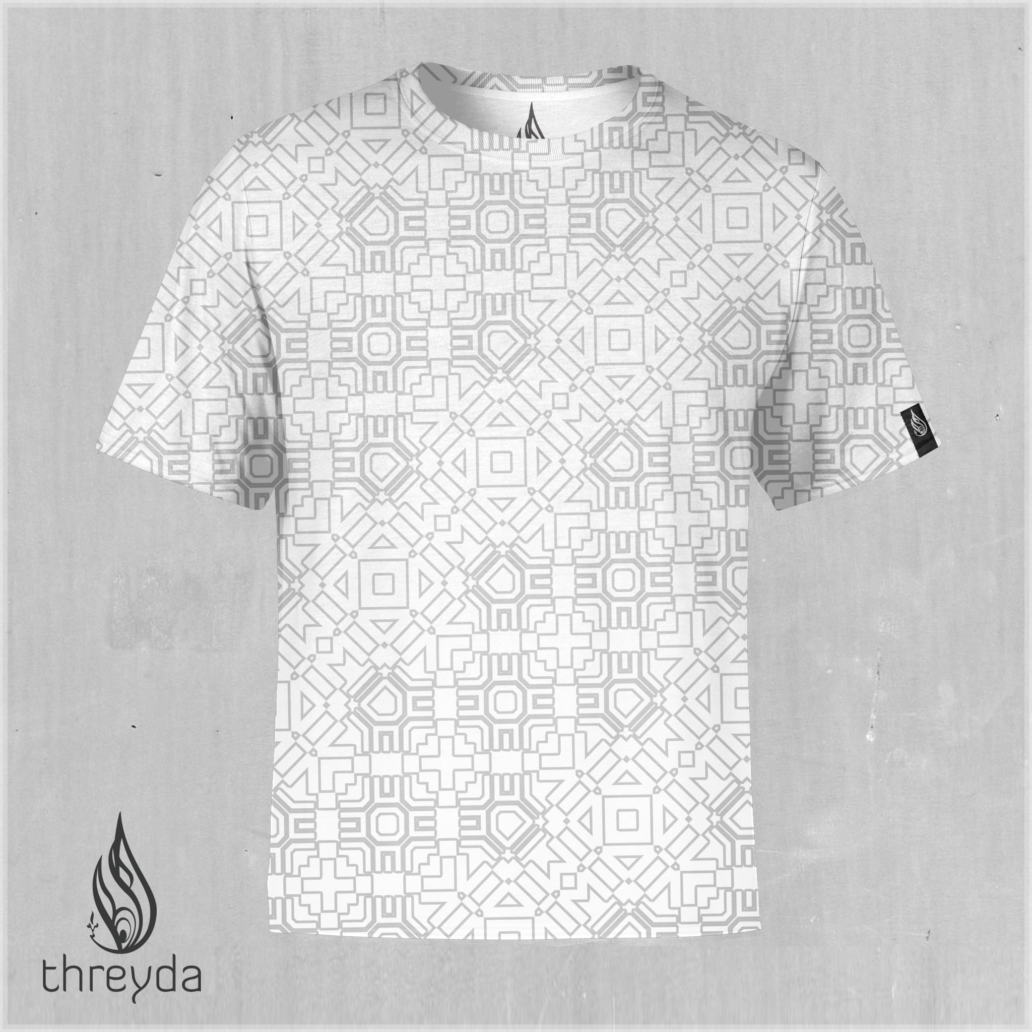 Algorithm Full Coverage Screen Tee by Threyda