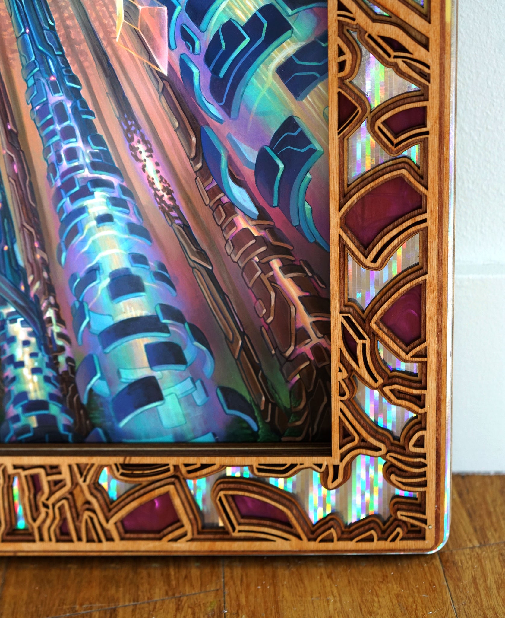 Supraliminal Lasercut Frame by Blake Foster x Sean Zenner