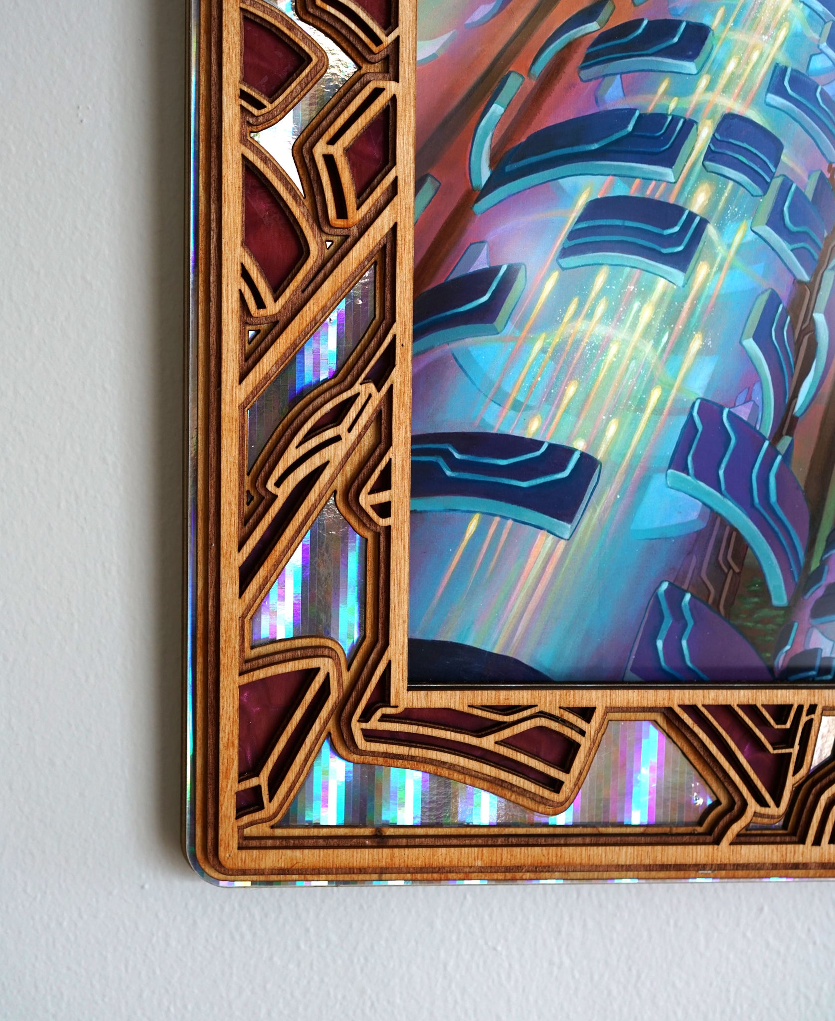 Supraliminal Lasercut Frame by Blake Foster x Sean Zenner