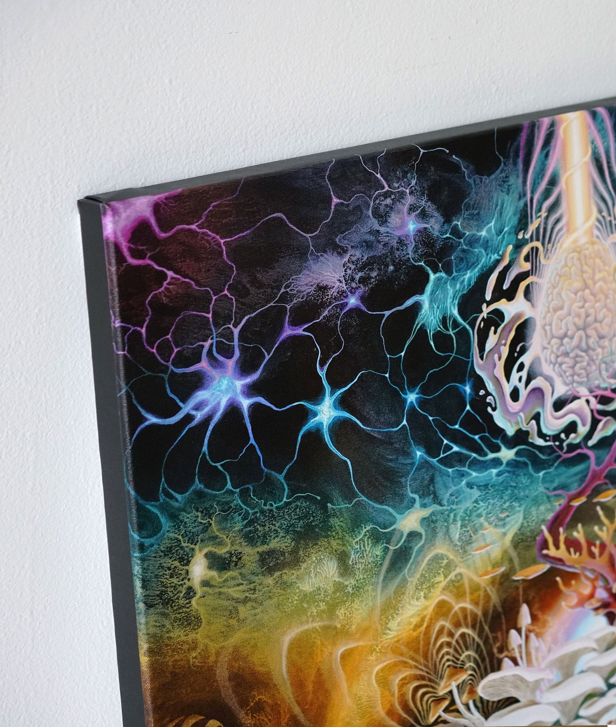 Neurogenesis Unstretched Canvas Print by Blake Foster