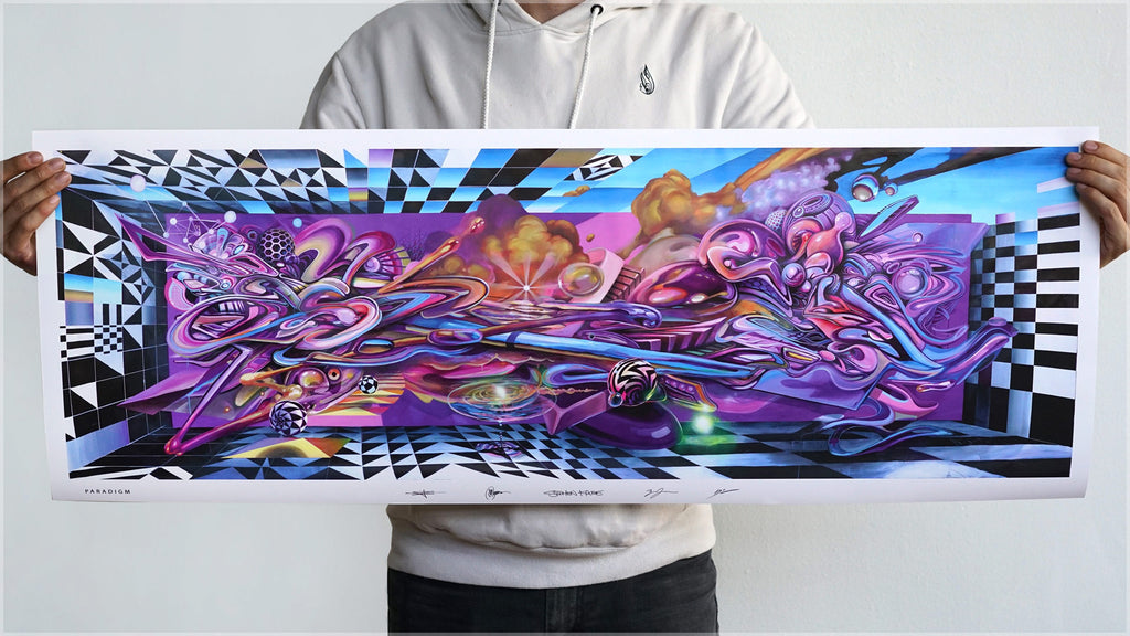 PARADIGM Signed Print by Jake Amason x Peter Westermann x Stephen Kruse x Brian Hampton x Zach Jackson - 24 Hour Release