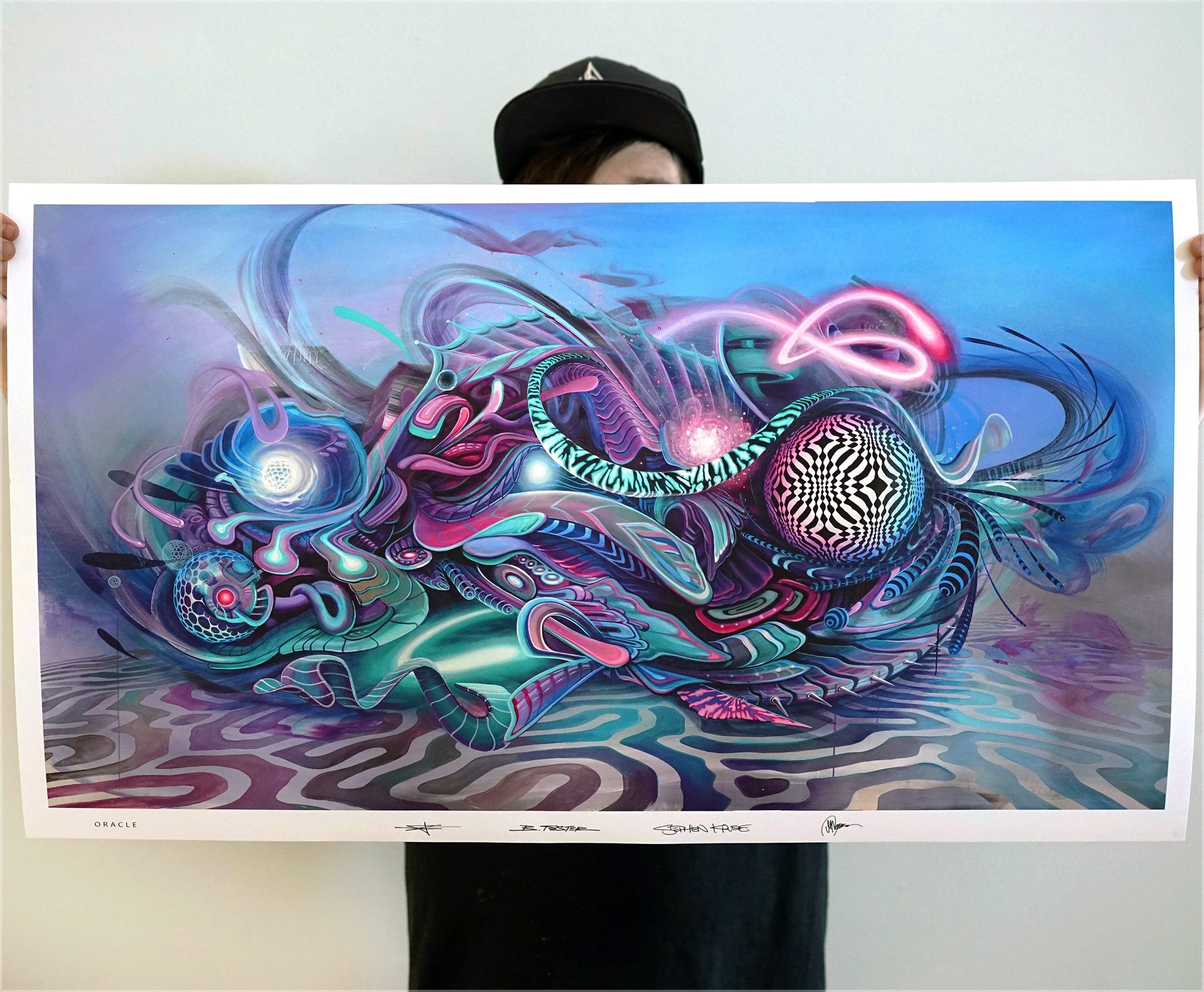 ORACLE Signed Print by Jake Amason x Peter Westermann x Stephen Kruse x Sydwox1 - 24 Hour Release