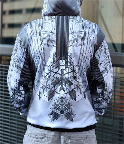 Tek Reversible Satin Jacket by Beeple