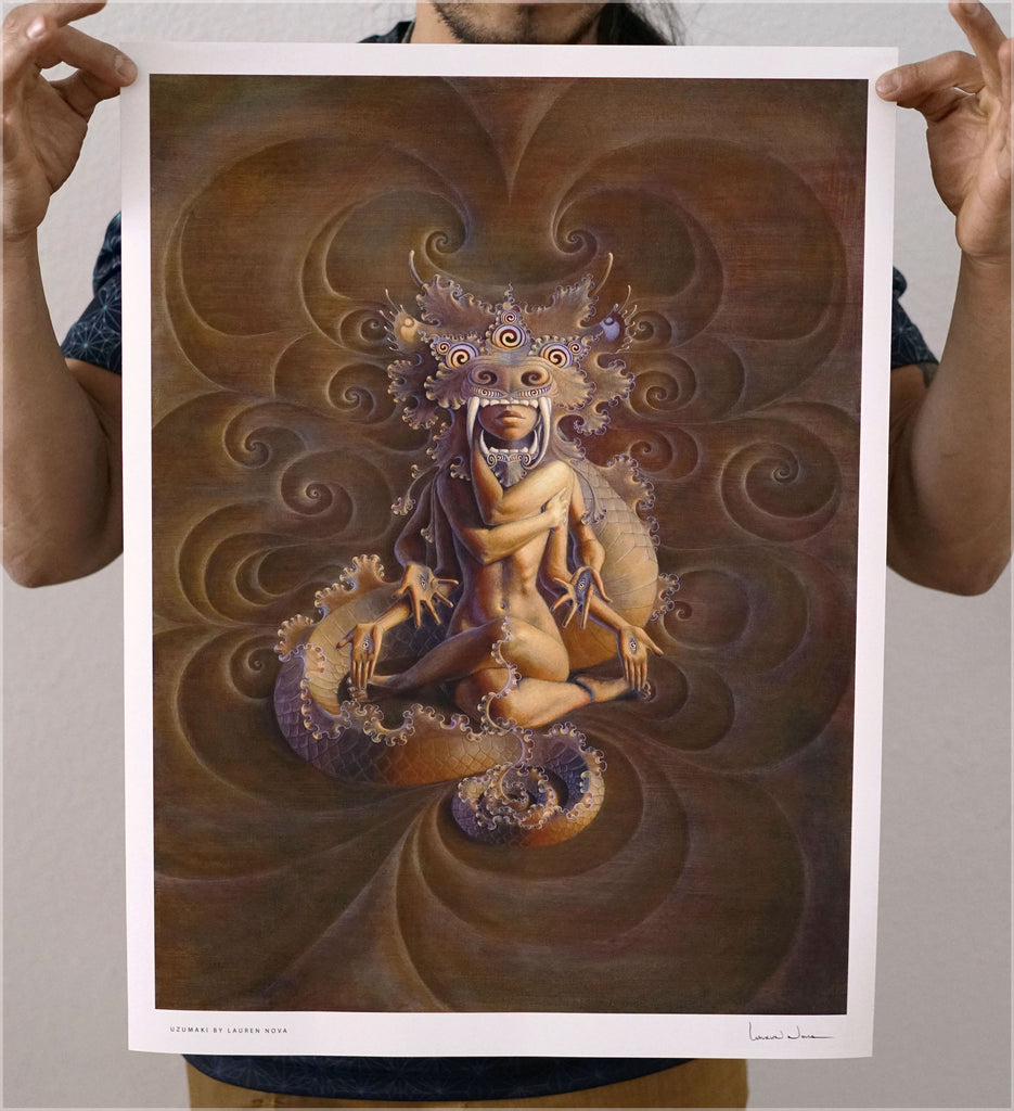 Uzumaki Signed Print by Lauren Nova - 24 Hour Release