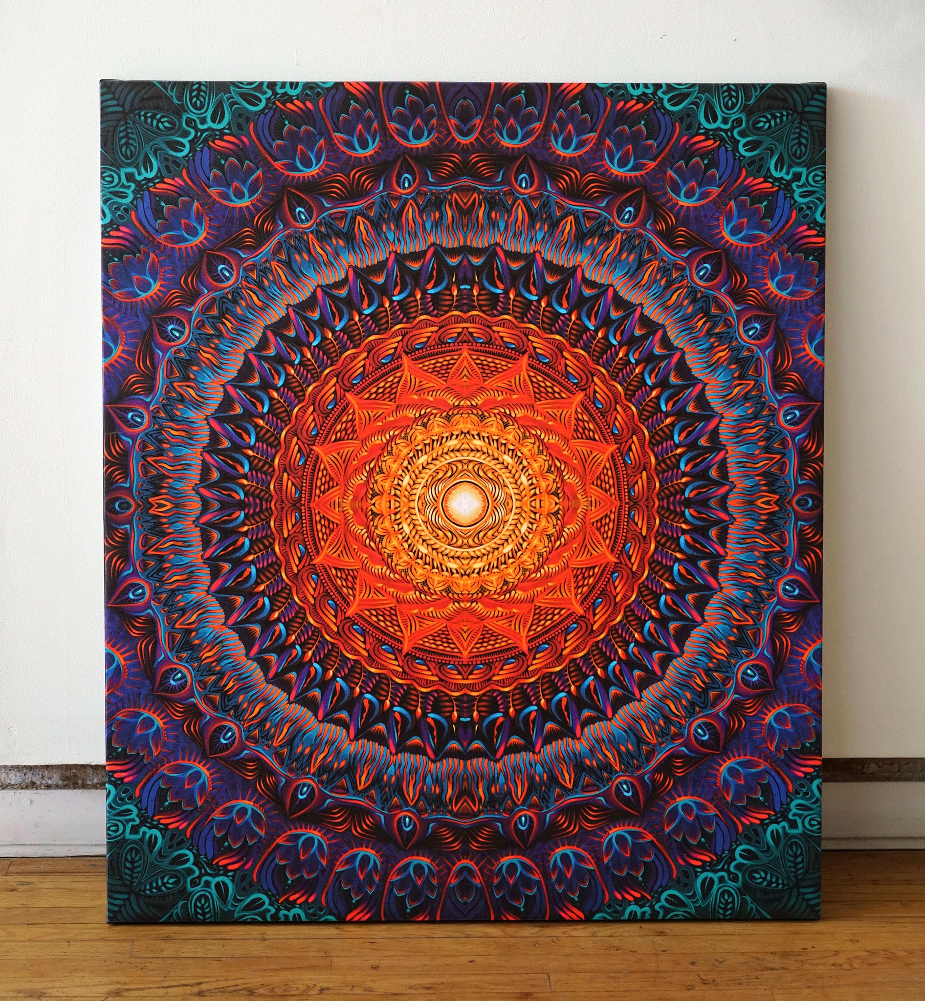 Samsara Chakra Print by FLOWSTATEPAINT