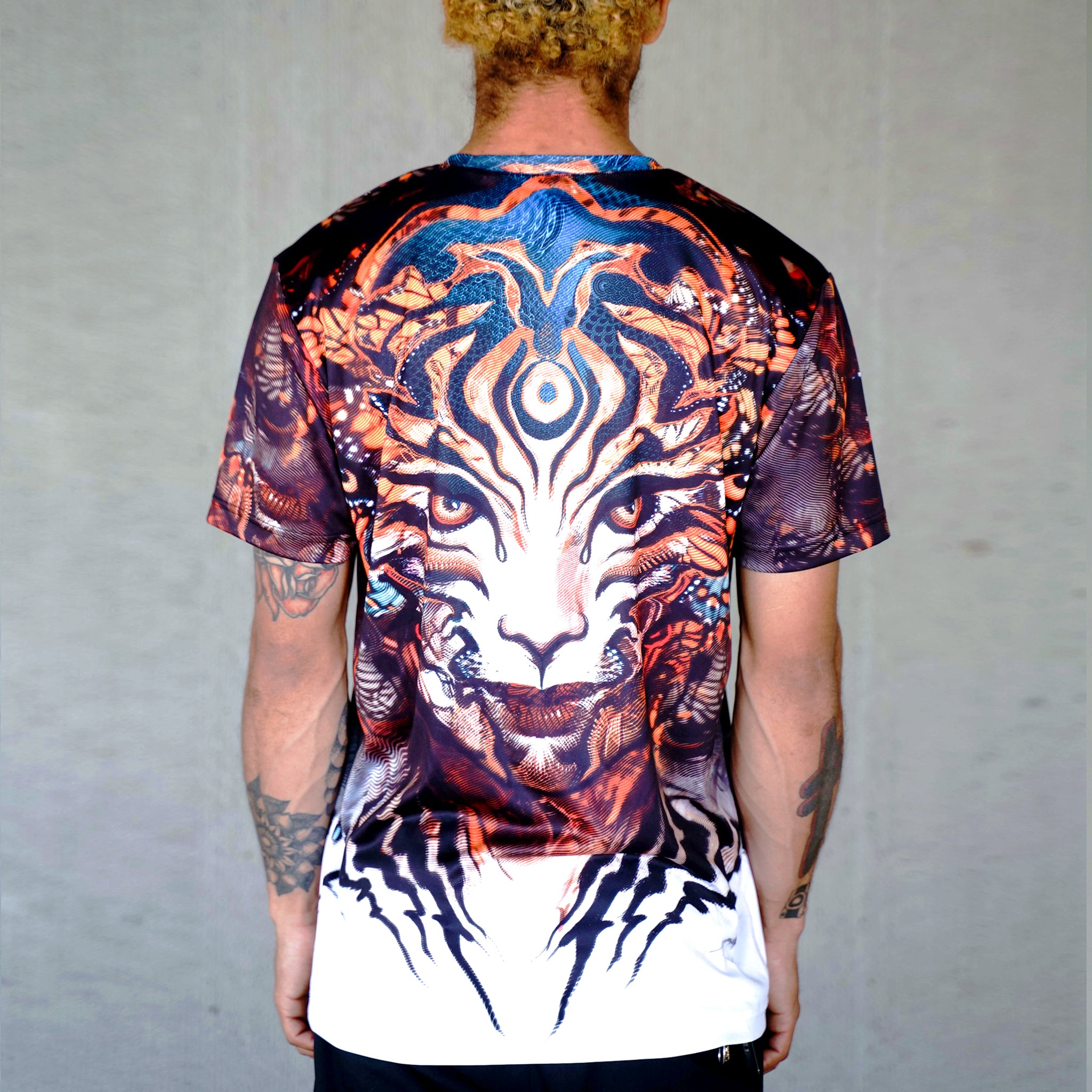 Tigris Sublimation Tee by Android Jones