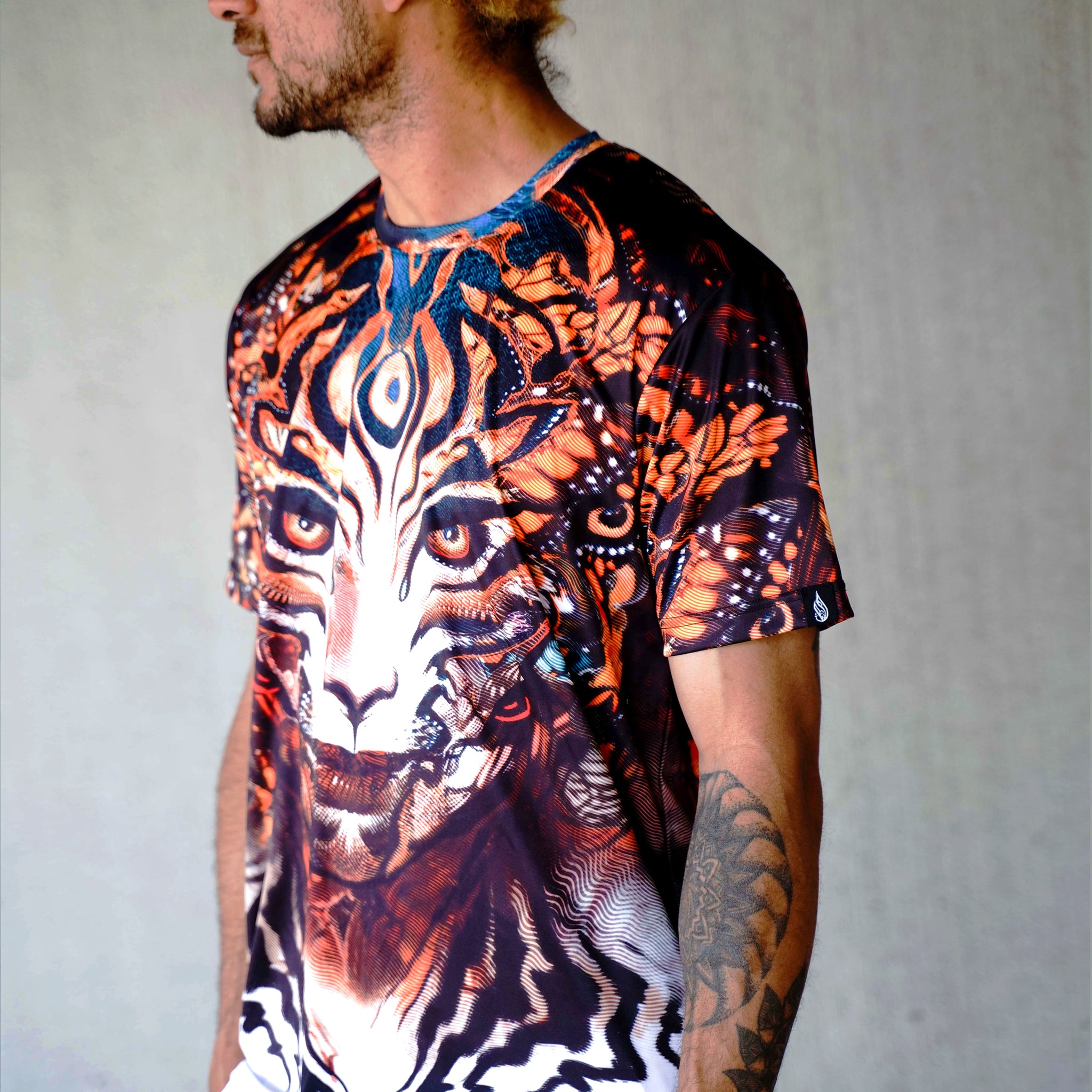 Tigris Sublimation Tee by Android Jones