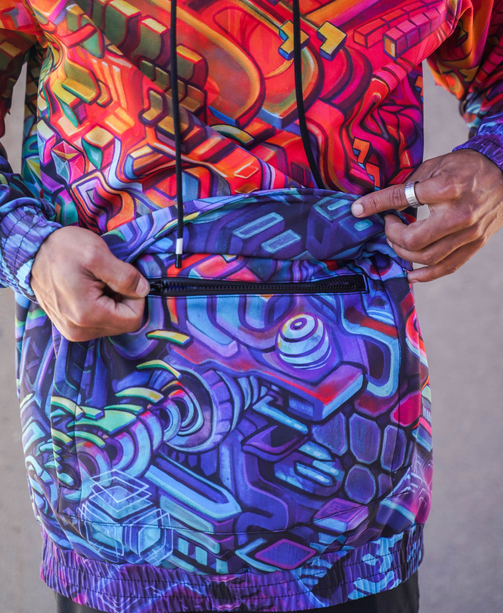 Resonance Argon Pullover Ski Jacket by Seth McMahon x Stephen Kruse x Jake Amason