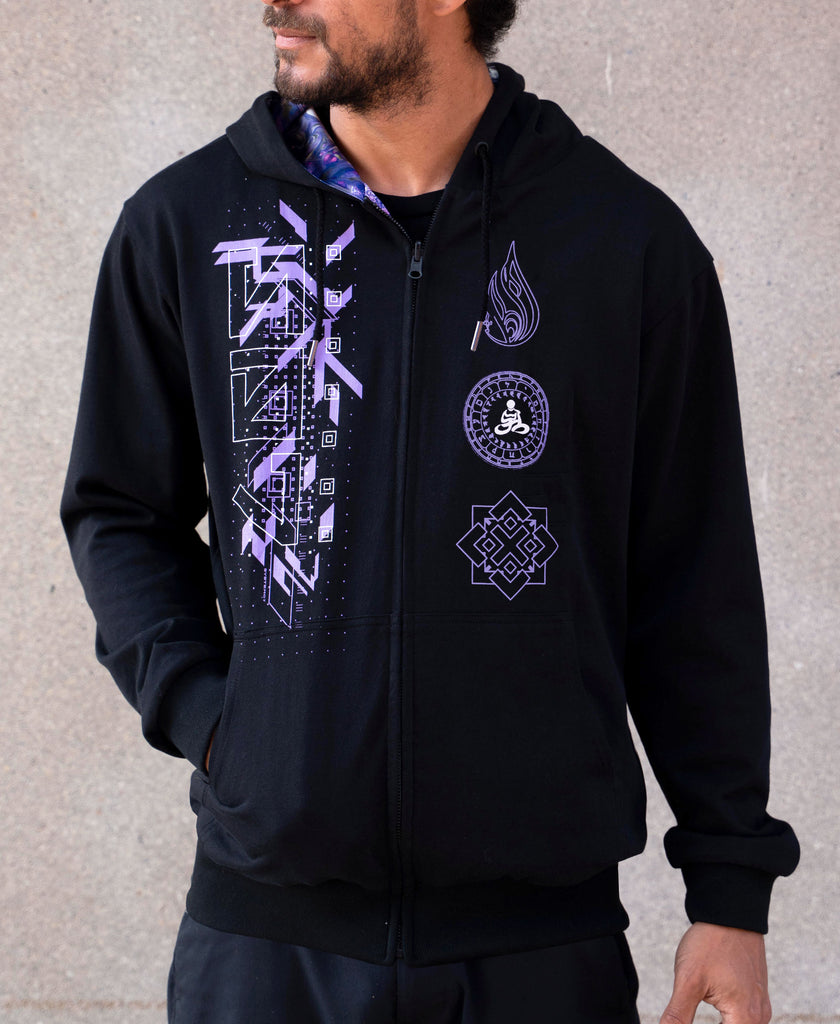 Radiozoa Reversible Hoodie by Desert Dwellers x Threyda