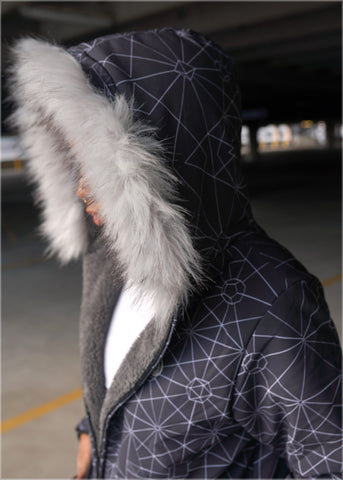 Triangulation Sherpa Jacket by Kimi Takemura