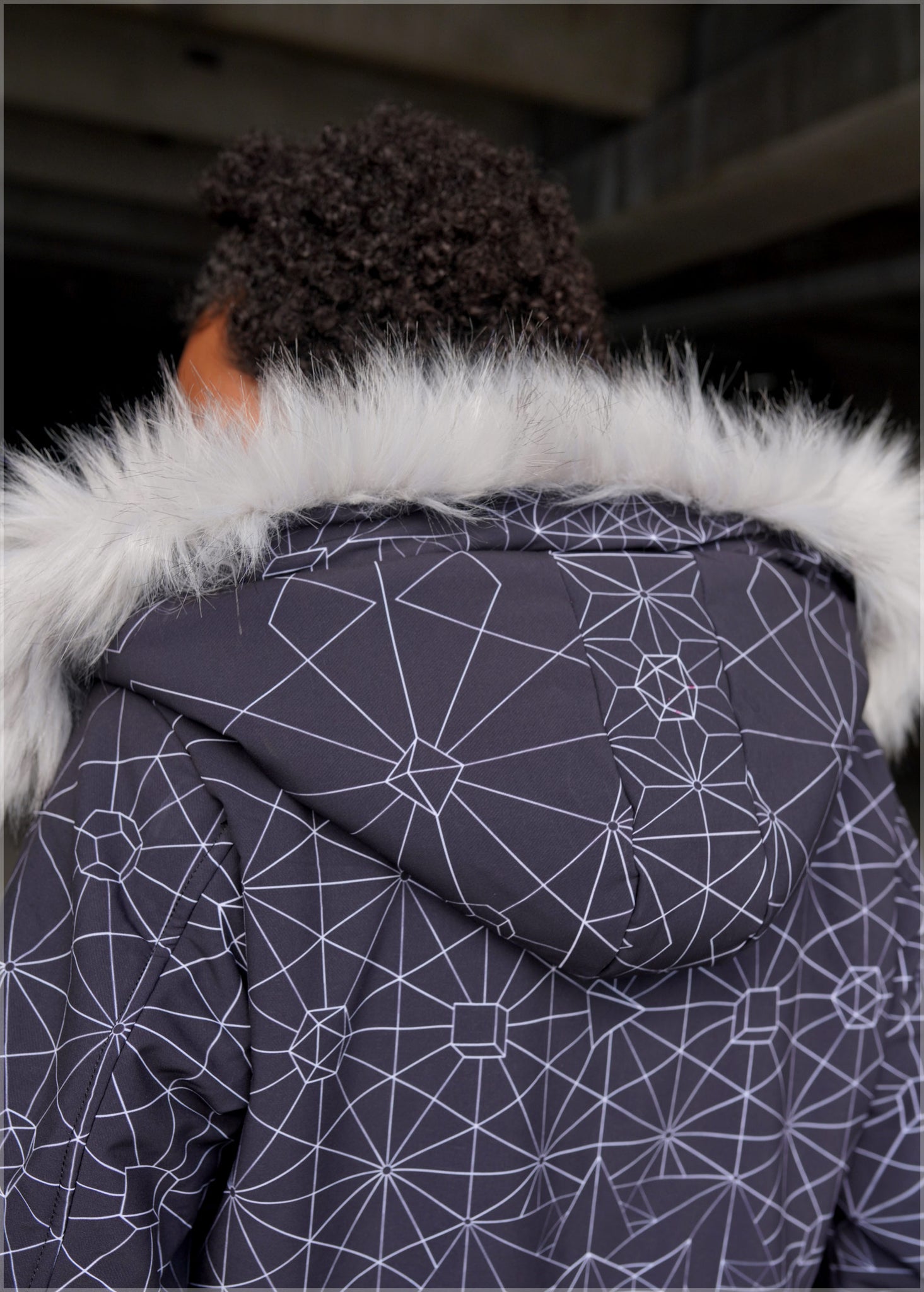 Triangulation Sherpa Jacket by Kimi Takemura