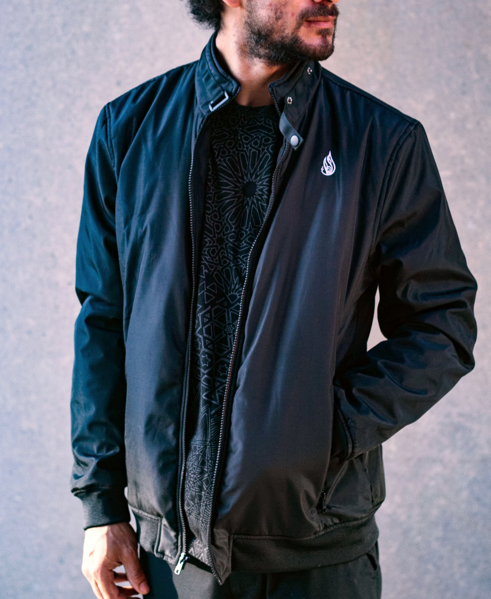 Down davidson shop bomber jacket