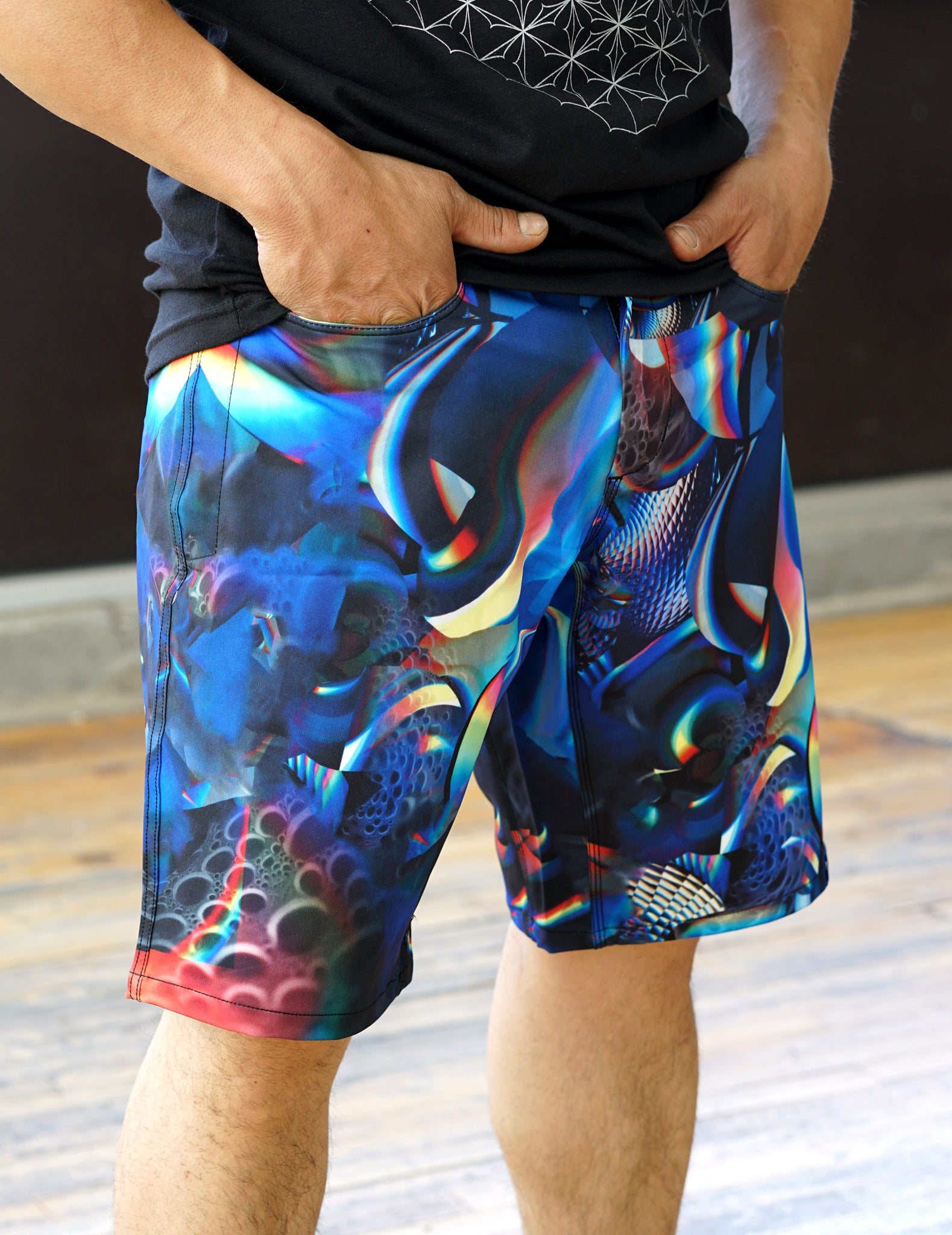 Prismatic Shorts by Fabian Jimenez