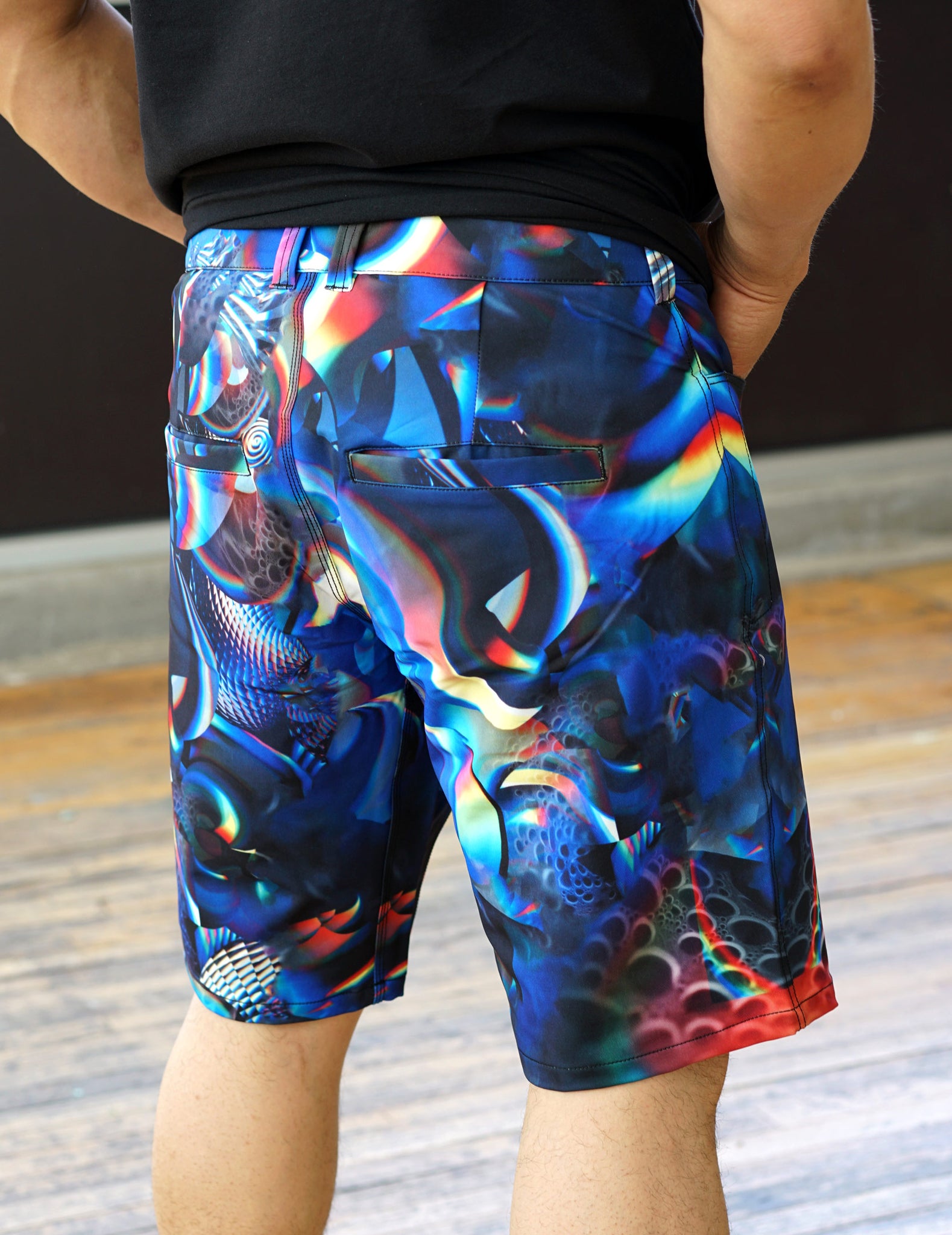 Prismatic Shorts by Fabian Jimenez