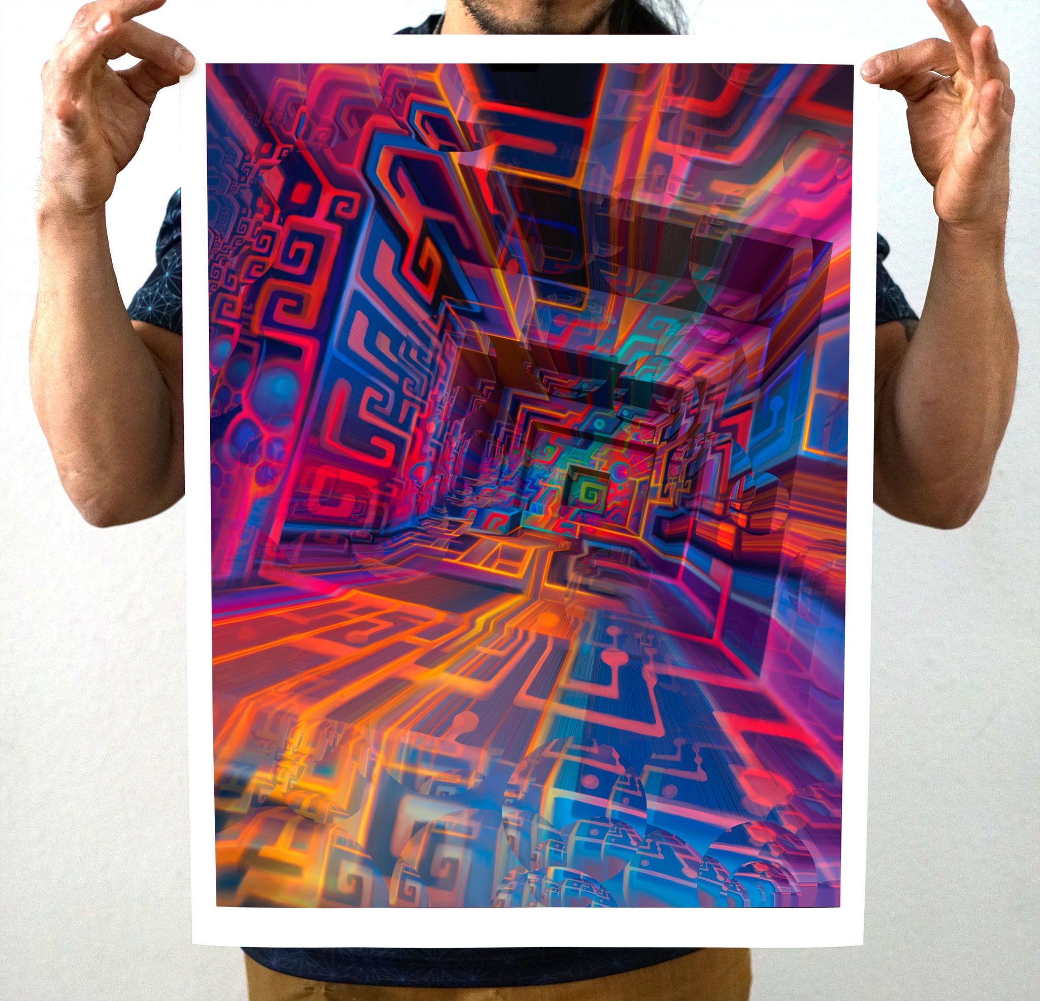 Vortex II Print by Fabian Jimenez