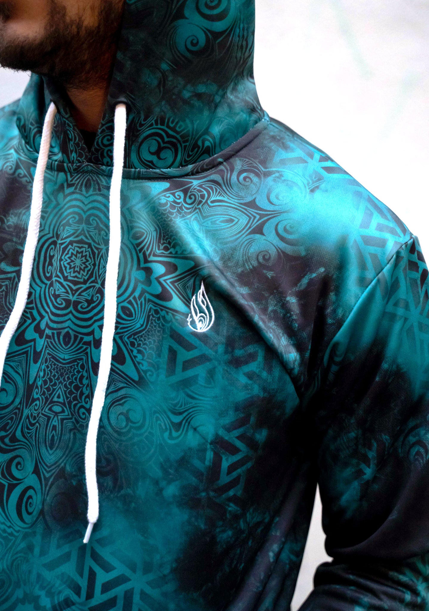 Emerald Sublimation Pullover Hoodie by Gage Kelsey