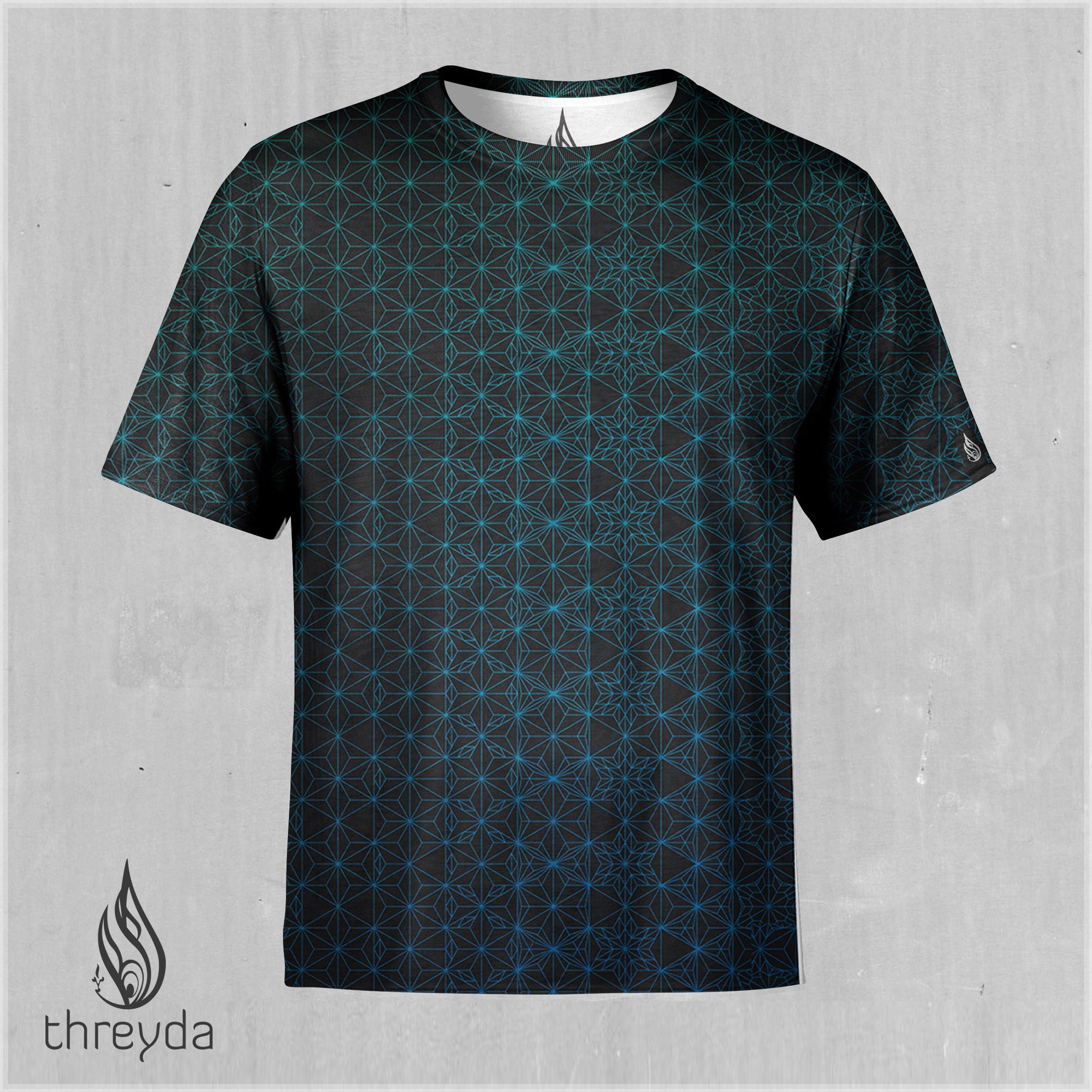 Emerald Starseed Sublimation Tee by Kimi Tamakura - Backstock