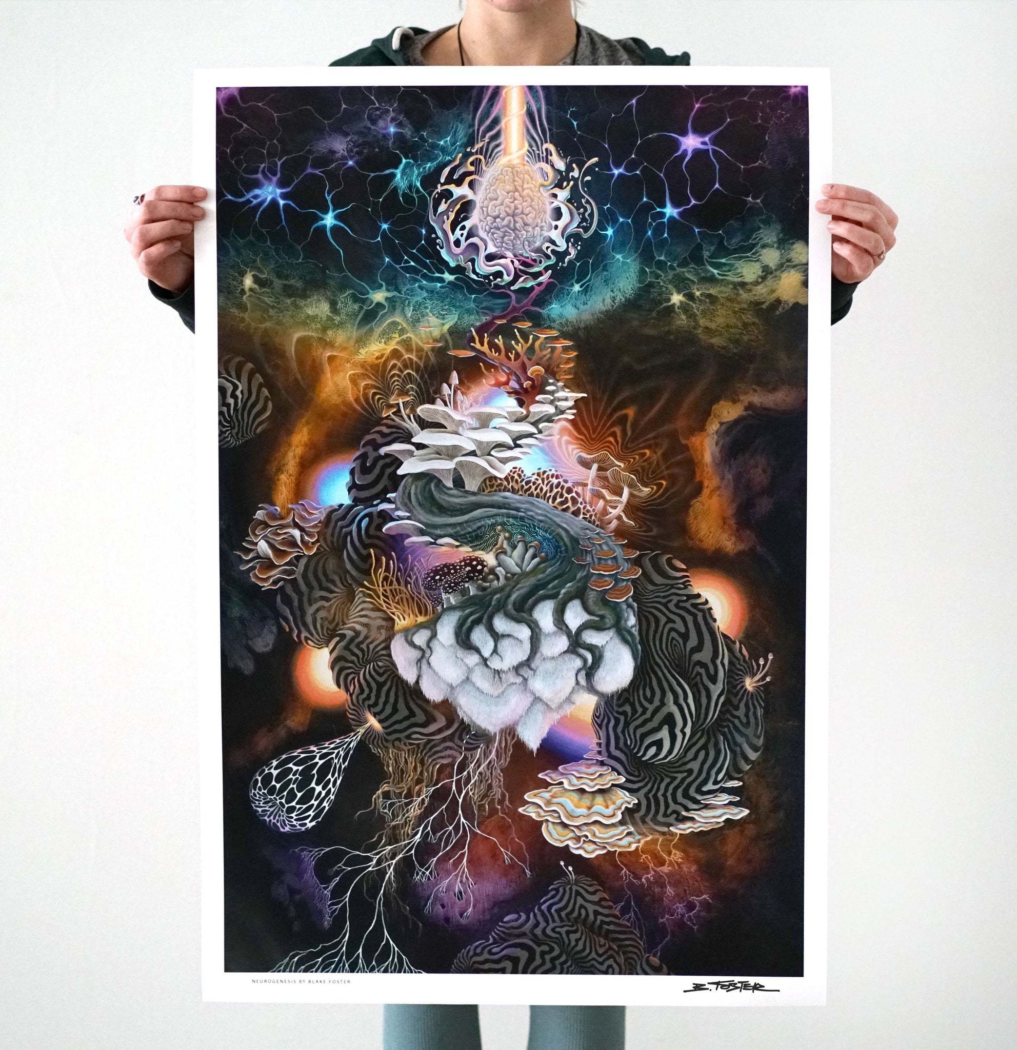 Neurogenesis Signed Print by Blake Foster - One Week Release / MAPS Fundraiser