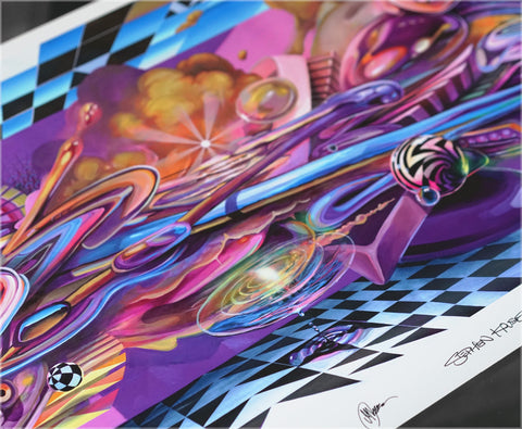 PARADIGM Signed Print by Jake Amason x Peter Westermann x Stephen Kruse x Brian Hampton x Zach Jackson - 24 Hour Release