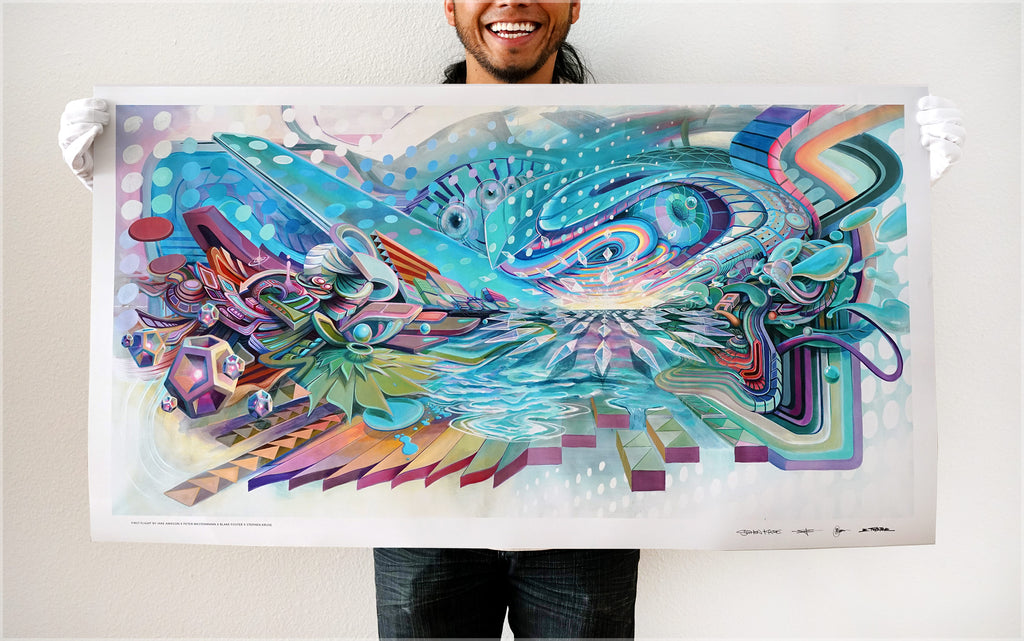 First Flight Signed Print by Jake Amason x Peter Westermann x Blake Foster x Stephen Kruse - 24 Hour Release