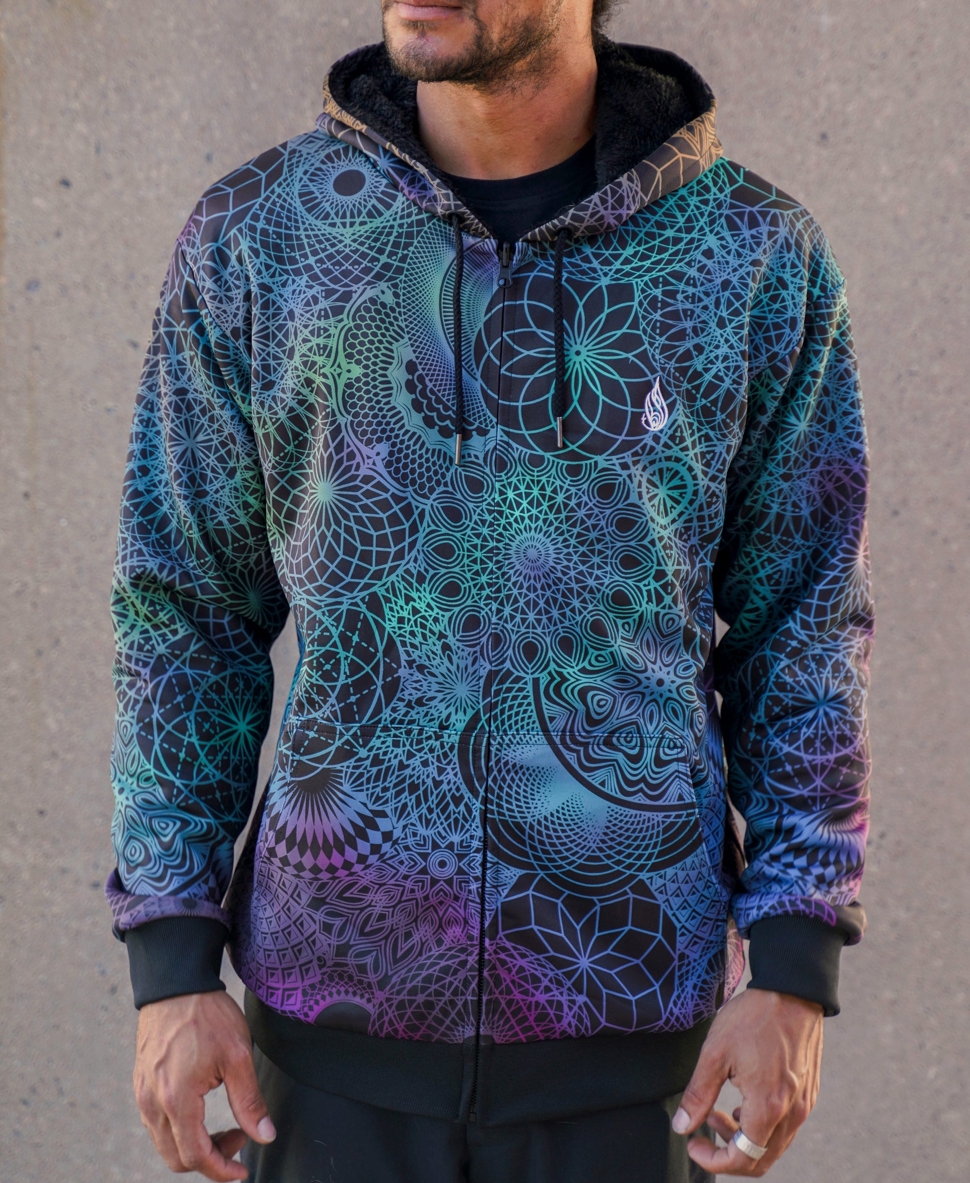 Emerald Sublimation Pullover Hoodie by Gage Kelsey