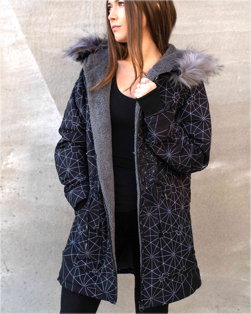 Triangulation Sherpa Jacket by Kimi Takemura