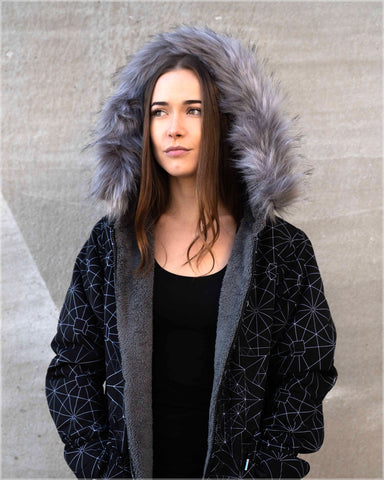 Triangulation Sherpa Jacket by Kimi Takemura