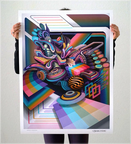 Tantrum Signed Matte Print by Stephen Kruse