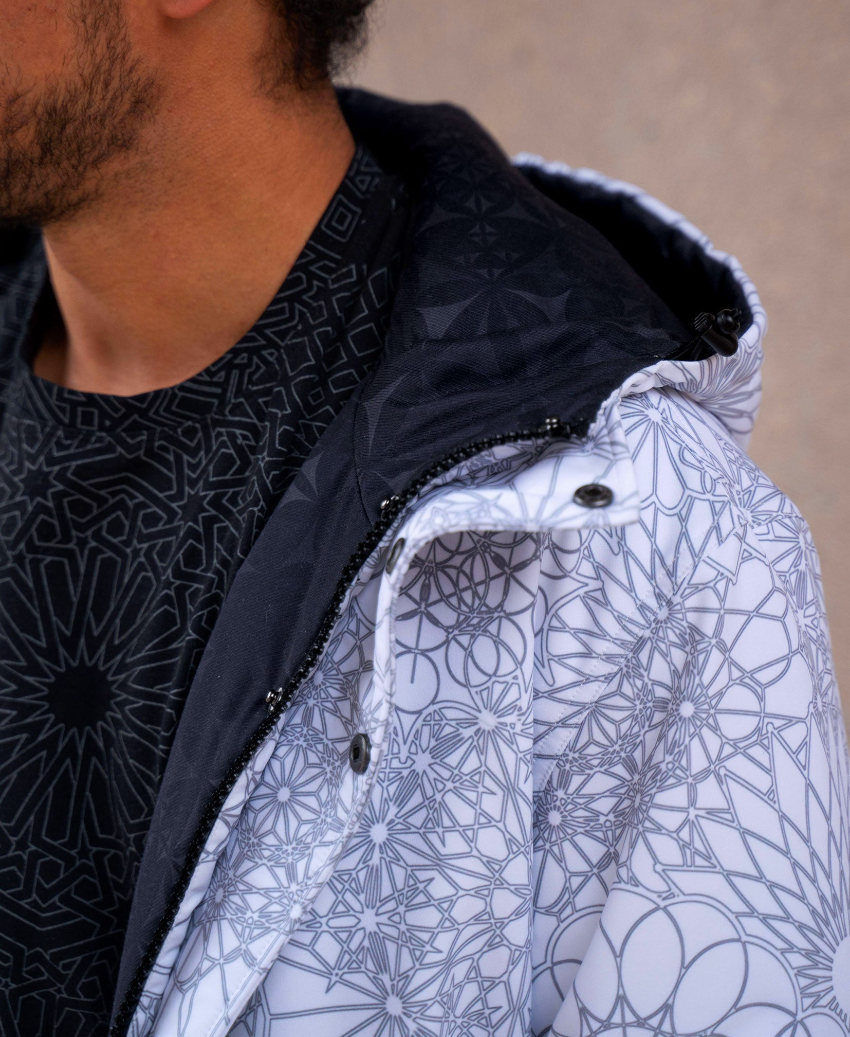 Kairos Reversible Quilted Jacket by Threyda